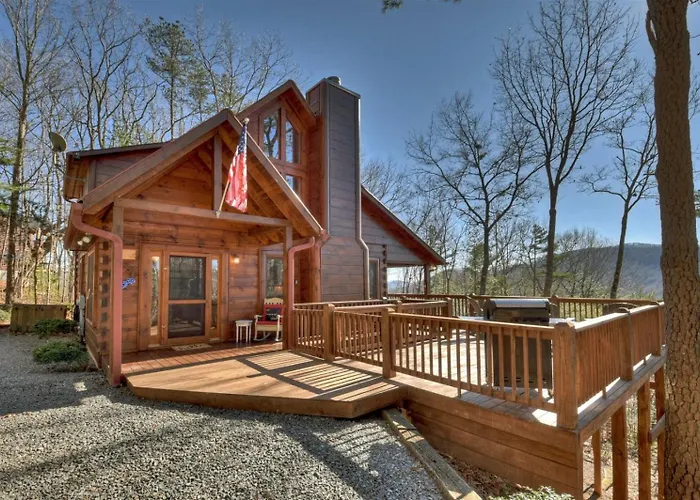 A Walk In The Clouds - Cherry Log, Ga - Take In Sweeping Mountain Views, Soak In The Hot Tub, Enjoy Game Nights In The Game Room