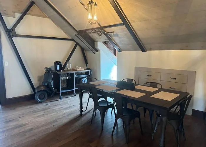 Upscale Industrial Penthouse