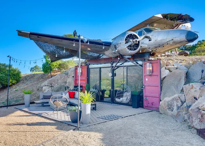 Fallbrook Airplane Home W/ Fire Pit & Mtn Views!
