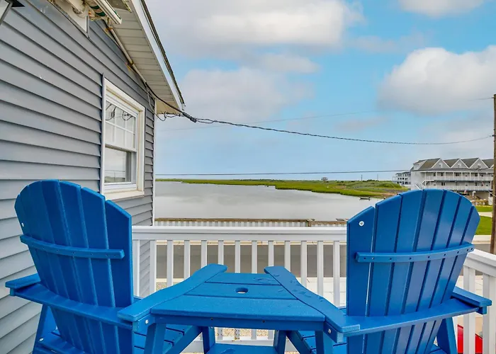 Waterfront Brigantine Home, Walk To Beach!