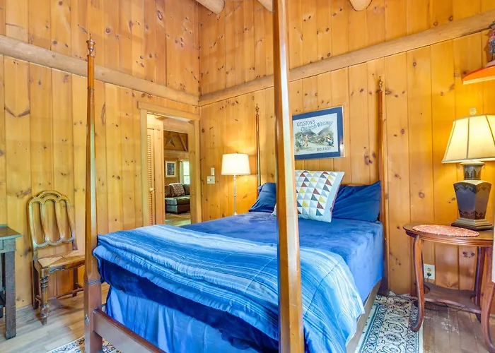Updated Mtn Cabin On 20 Acres W/ Large Waterfall