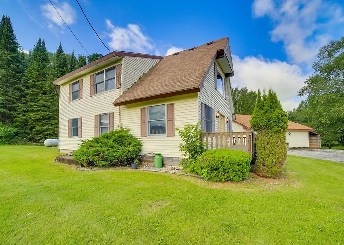 Germfask Home W/ Fire Pit, Grill & Yard Games!