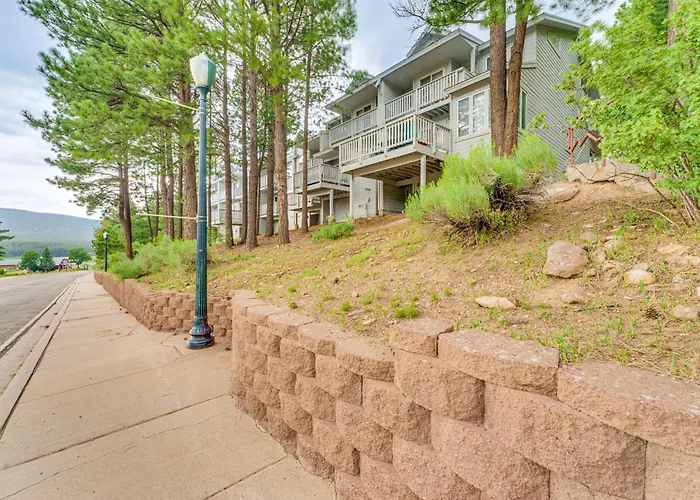 Half Mi To Angel Fire Resort: Townhome W/ Grill!
