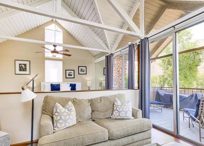 Balcony & Views: Pet-Friendly Indian Wells Unit