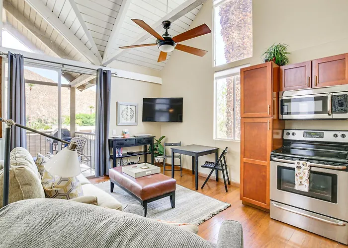 Balcony & Views: Pet-Friendly Indian Wells Unit