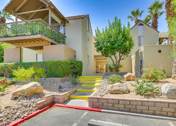 Balcony & Views: Pet-Friendly Indian Wells Unit