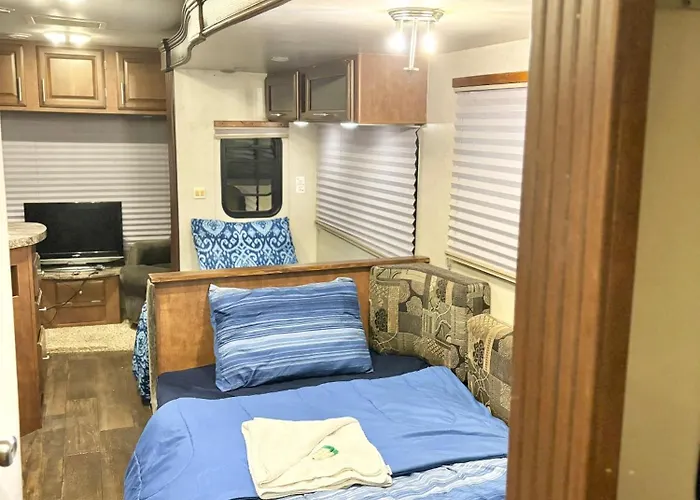 Rooms In Modern Rv Trailer Home