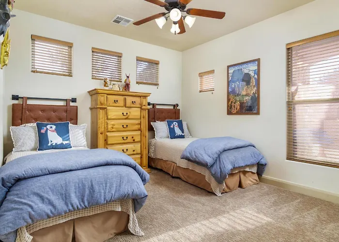 A Super Variety Of Games, Golf Carts, & Unique Decor Near Zion National Park!