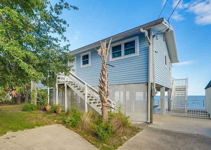 Alligator Point Beachfront Home W/ Private Hot Tub