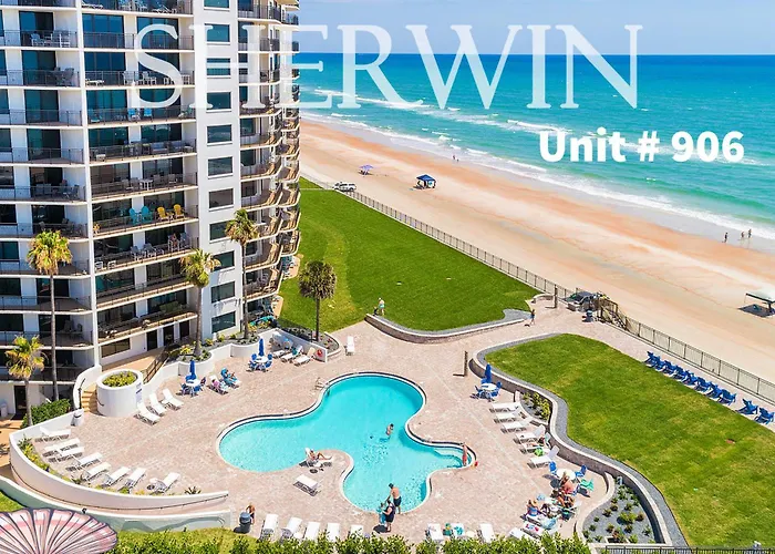 Vacation In Comfort And Luxury - "The Sherwin" Oceanfront Condominium 906