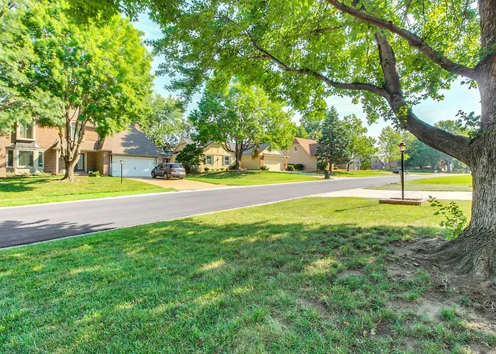Overland Park Family Home W/ Game Room & Backyard!