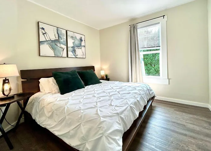 Modern Deluxe Kitchen, King Bed, Laundry, Dt Renton Close To Valley Med & Seatac