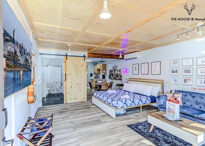 The Moose #4 - Elvis Presley King Suite With Free Parking And Wifi