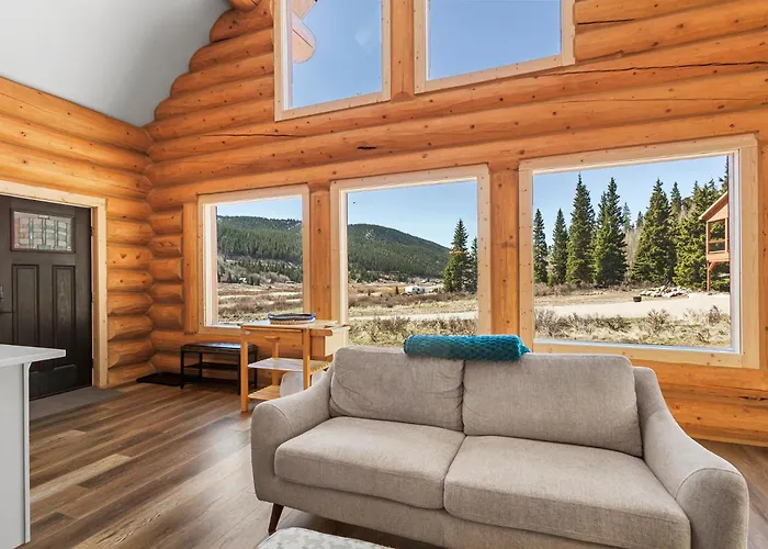 Colorado Log Cabin Near Breckenridge & Fairplay