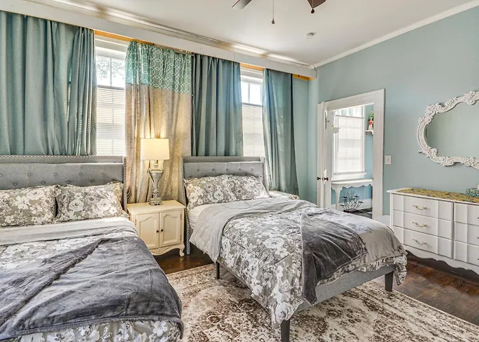 Grand Historic Home W/ Yard & Deck In High Point!