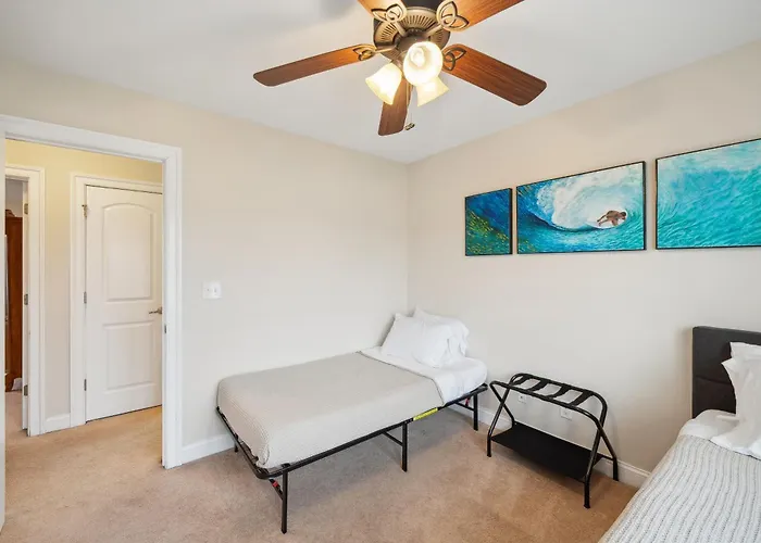 Charming Family Retreat With Spacious Yard Home