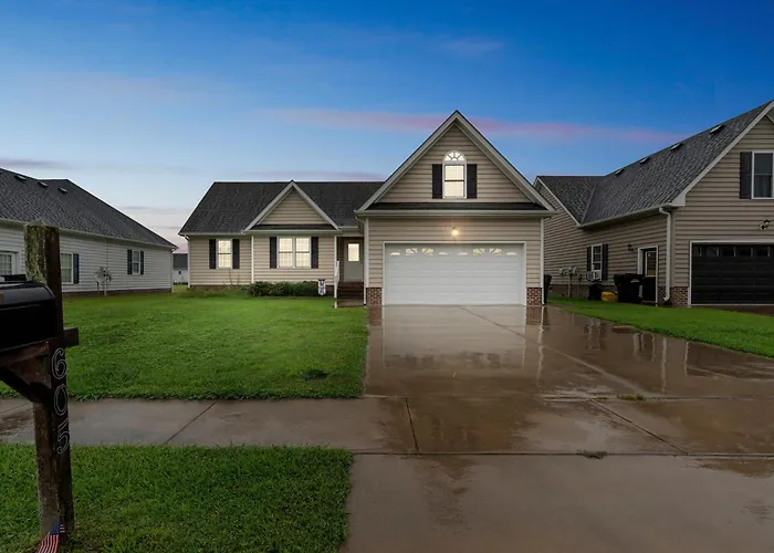 Charming Family Retreat With Spacious Yard Home
