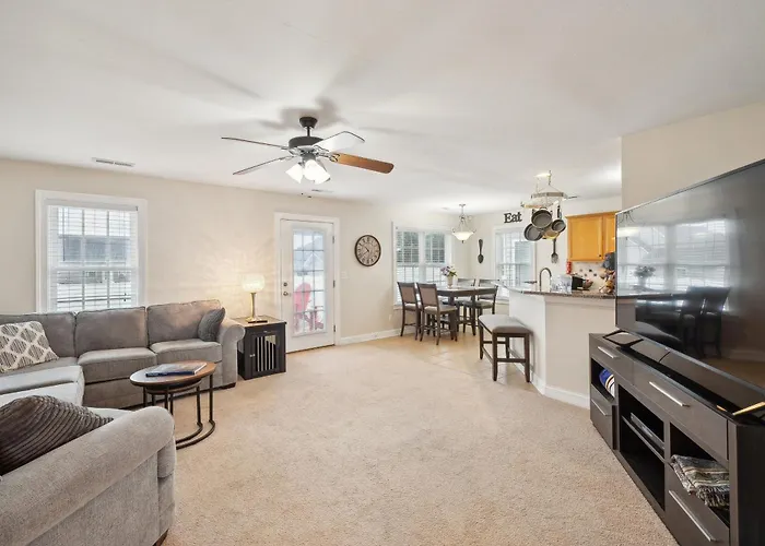 Charming Family Retreat With Spacious Yard Home
