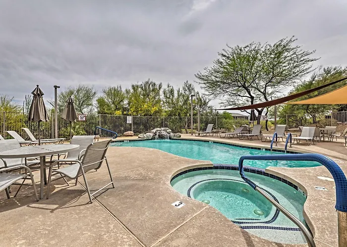 Golf Course View & Pool Access: Gold Canyon Gem