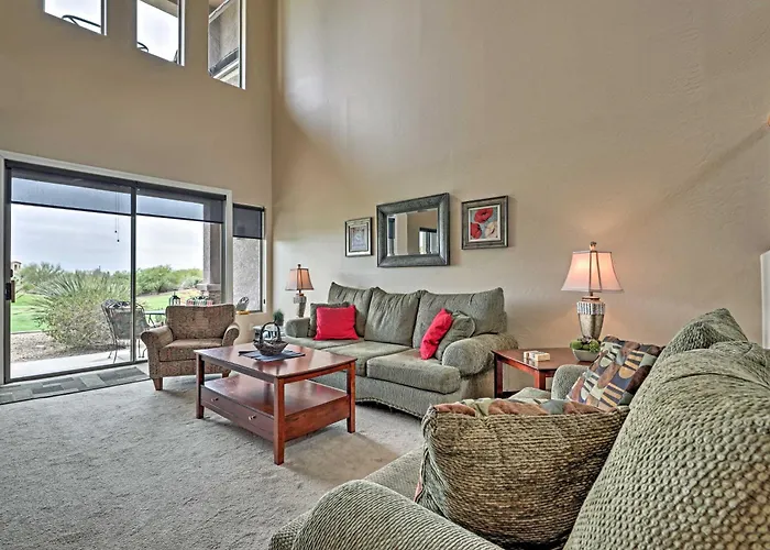Golf Course View & Pool Access: Gold Canyon Gem