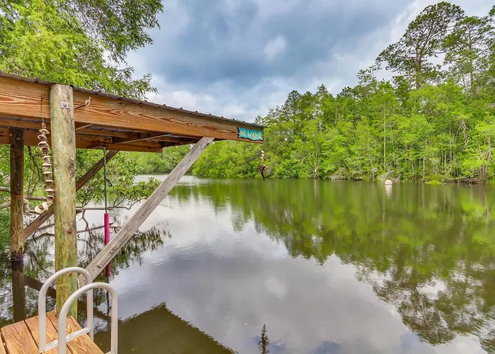Riverfront Milton Cabin W/ Boat Ramp & Dock!