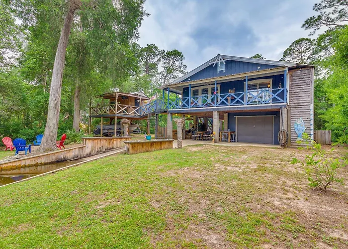 Riverfront Milton Cabin W/ Boat Ramp & Dock!
