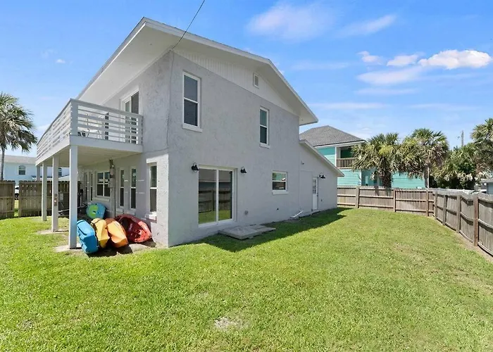Beachside Vilano Lux Arcade Pets 6Min To Historic