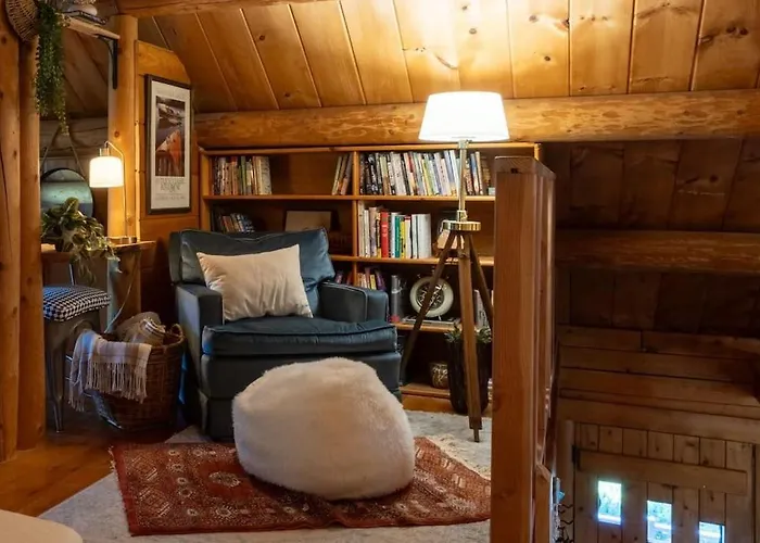 Look To The Mountains: Gunstock Acres Log Cabin