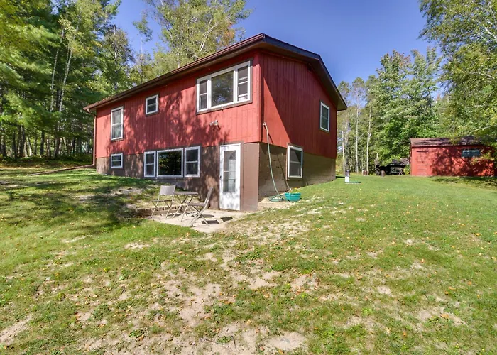 Bigfork Cabin On Long Lake By Trails & Restaurant!