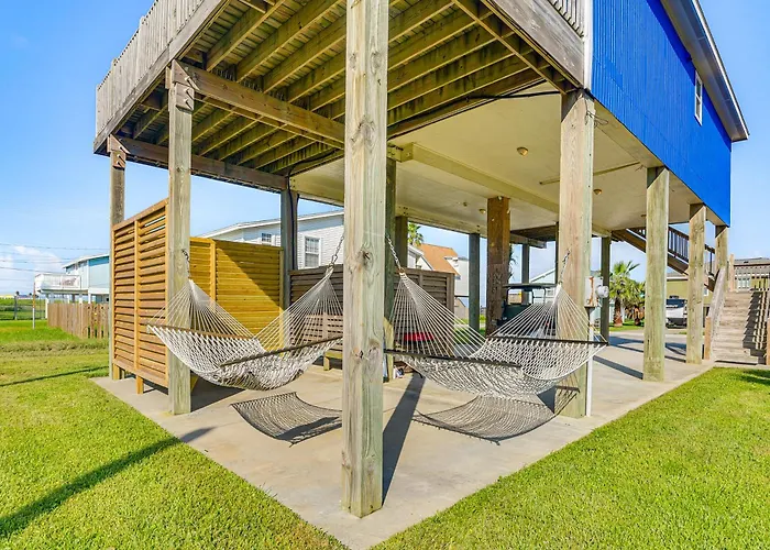 Galveston Coastal Retreat: 2 Mi To State Park!