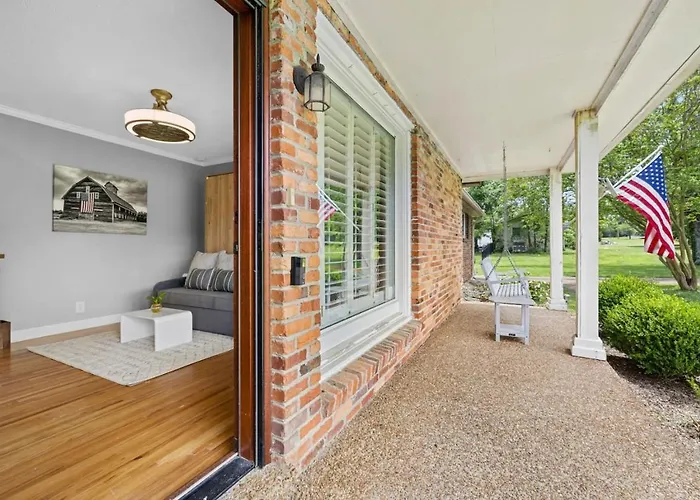 The Sunset Grove, Peaceful Suite With Sunset Porch Near Historic Downtown Franklin