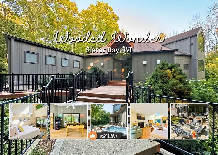 Wooded Wonder- Cozy Retreat, Hot Tub, Fire Pit, Game Room & Dogs!