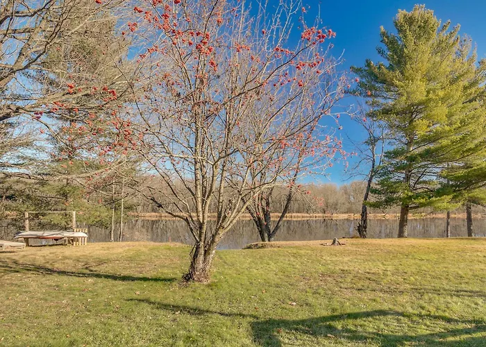 Pet-Friendly Tomahawk Home: Deck & Private Hot Tub