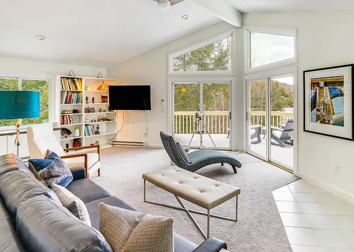 Lakefront Otis Home W/ Stunning Views & Boats!