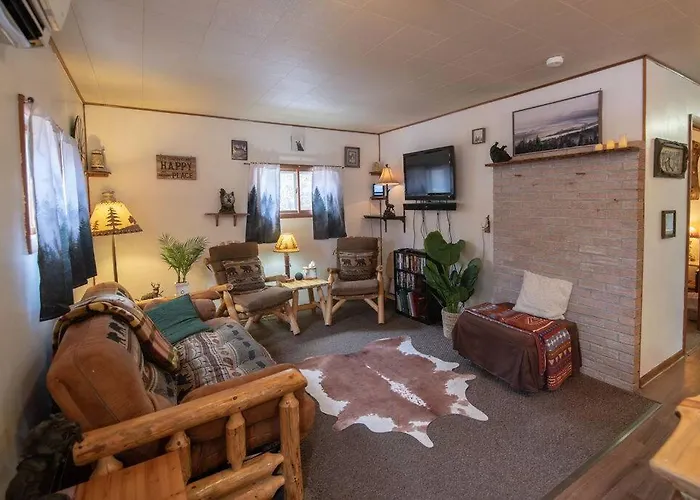 Black Bear Cabin With Blow Up Hot Tub