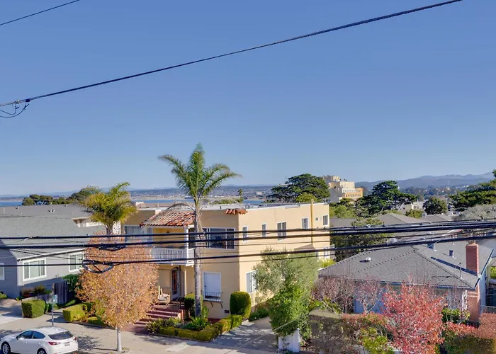 Breezy & Central Monterey Apt With Bay View!