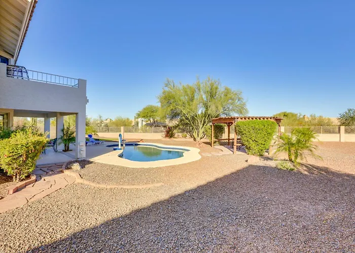 Hike & Golf! Cave Creek Retreat W/ Backyard Oasis