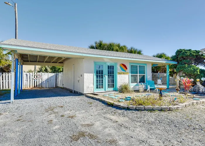 Pcb Studio W/ Private Patio: Steps To Beach!