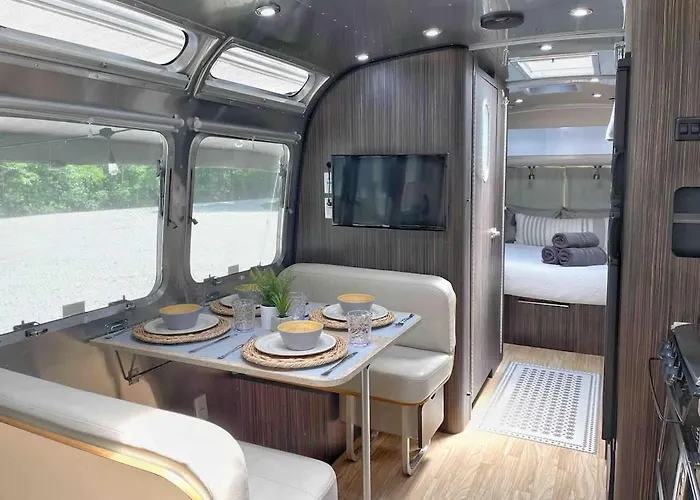 Cozy & Fun Airstream Camper Near Downtown & Beach