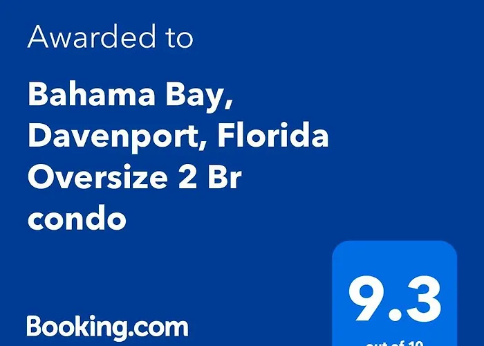 Bahama Bay, Davenport, Florida Oversize 2 Bedroom Condo
