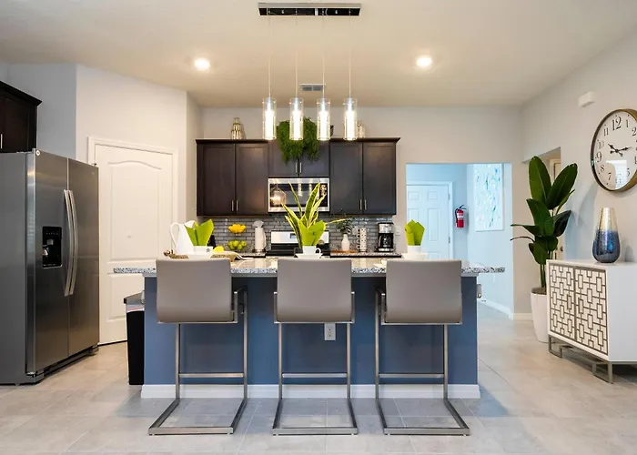 Stunning 5Bd W/ Pool Close To Disney @ Solterra 7829