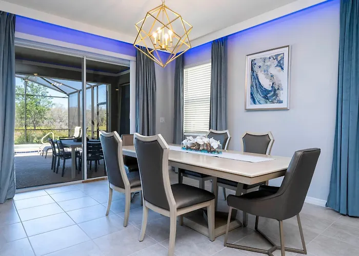 Stunning 5Bd W/ Pool Close To Disney @ Solterra 7829