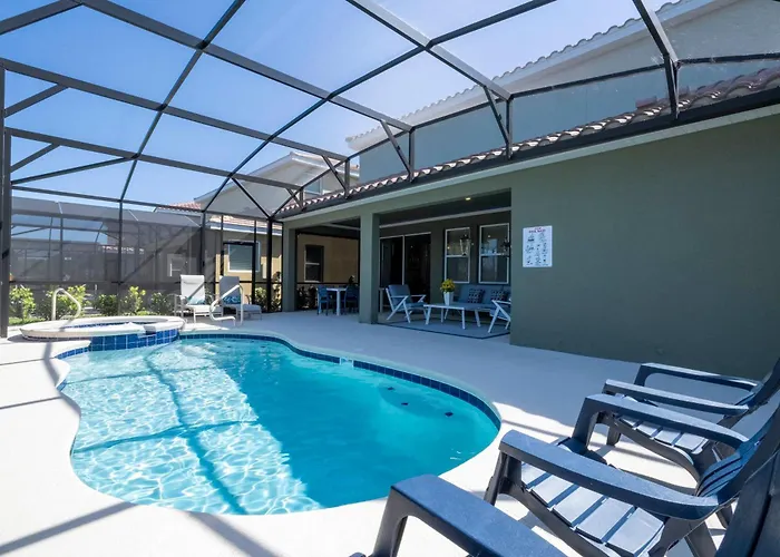 Stunning 5Bd W/ Pool Close To Disney @ Solterra 7829
