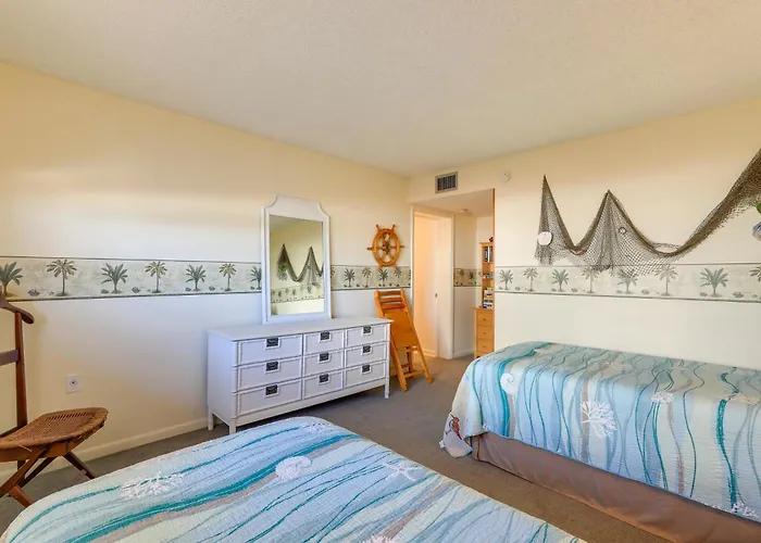 Central Cocoa Beach Condo W/ View, Steps To Beach!