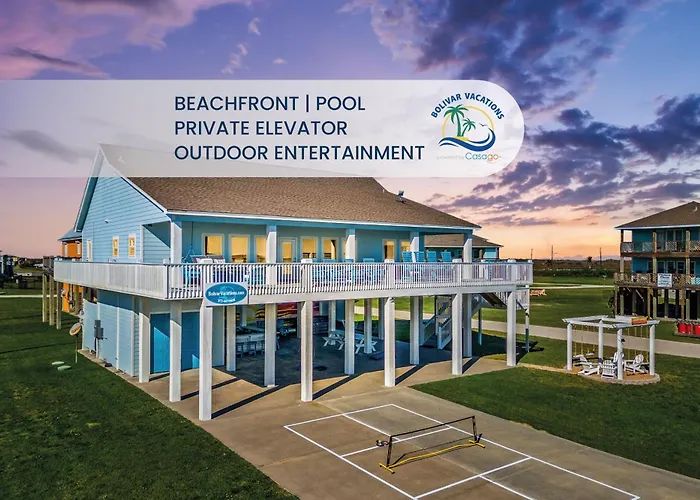 Seaside Sunrise Luxury Beachfront, Hot Tub, Firepit, Elevator