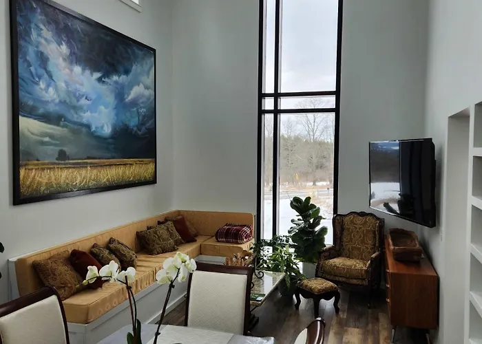 The Sugar Cube, A Stunning, Spacious, And Modern Villa With An Orchard Maze