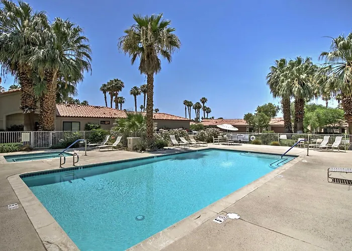 Community Pools & Golf Views: Palm Desert Condo!