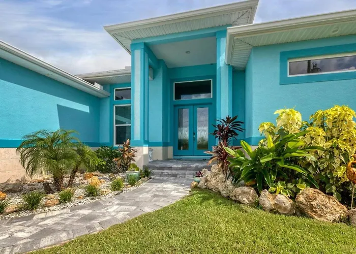 South Gulf Cove 3 Bedroom Canal Pool Home