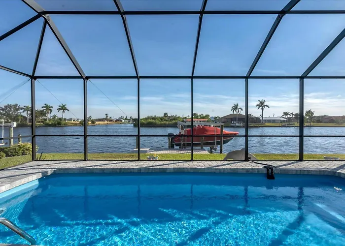 South Gulf Cove 2 Bedroom Canal Pool Home