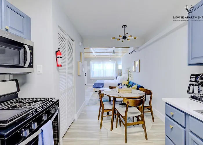 Modern Studio With King Bed Free Parking And Wi-Fi